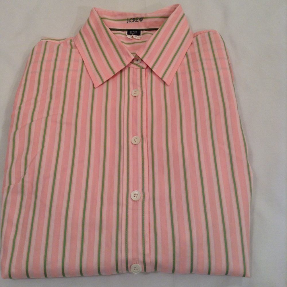 J. Crew Long Sleeve Button Down Shirt Size…